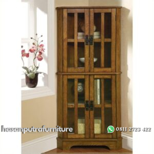 Almari Pajangan Minimalis Modern Hasan Putra Furniture Jepara - Indonesia Furniture