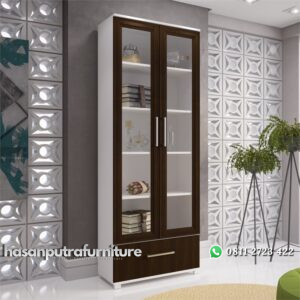 Almari Pajangan Minimalis Hasan Putra Furniture Jepara - Indonesia Furniture
