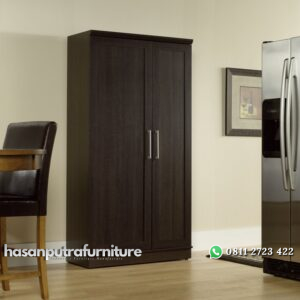 Almari Pakaian Jati 2 Pintu Hasan Putra Furniture Jepara - Indonesia Furniture