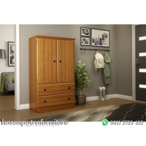 Almari Pakaian Jati Jepara Minimalis Hasan Putra Furniture Jepara - Indonesia Furniture