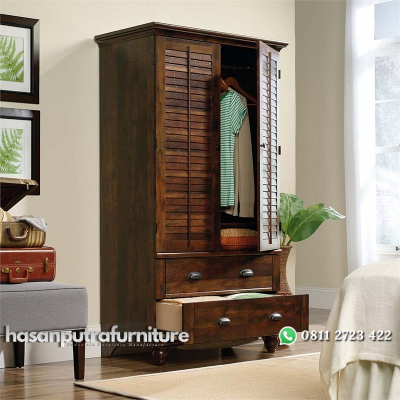 Almari Pakaian Jati Jepara Hasan Putra Furniture Jepara - Indonesia Furniture 2 Almari Pakaian Jati Jepara Hasan Putra Furniture Jepara - Indonesia Furniture - Gambar 2