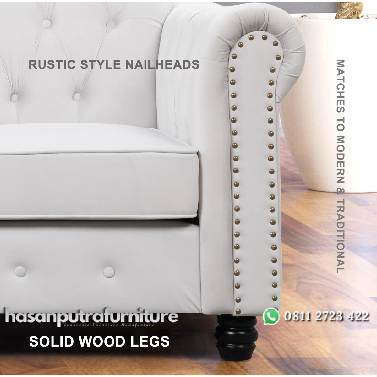 Annavi Set Sofa Tamu Chesterfield Minimalis Modern Hasan Putra Furniture Jepara - Indonesia Furniture 4 Annavi Set Sofa Tamu Chesterfield Minimalis Modern Hasan Putra Furniture Jepara - Indonesia Furniture - Gambar 4