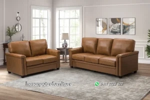 Ansela Set Sofa Tamu Minimalis Modern Terbaru Hasan Putra Furniture Jepara - Indonesia Furniture
