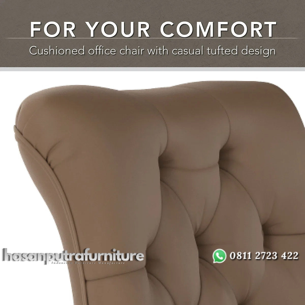 Arden Kursi Kerja Bulat Desain Minimalis Jepara Hasan Putra Furniture Jepara - Indonesia Furniture 3 Arden Kursi Kerja Bulat Desain Minimalis Jepara Hasan Putra Furniture Jepara - Indonesia Furniture - Gambar 3