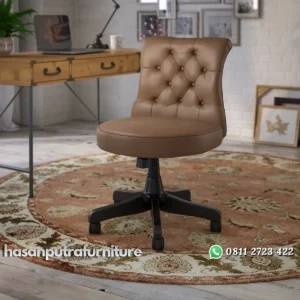 Arden Kursi Kerja Bulat Desain Minimalis Jepara Hasan Putra Furniture Jepara - Indonesia Furniture