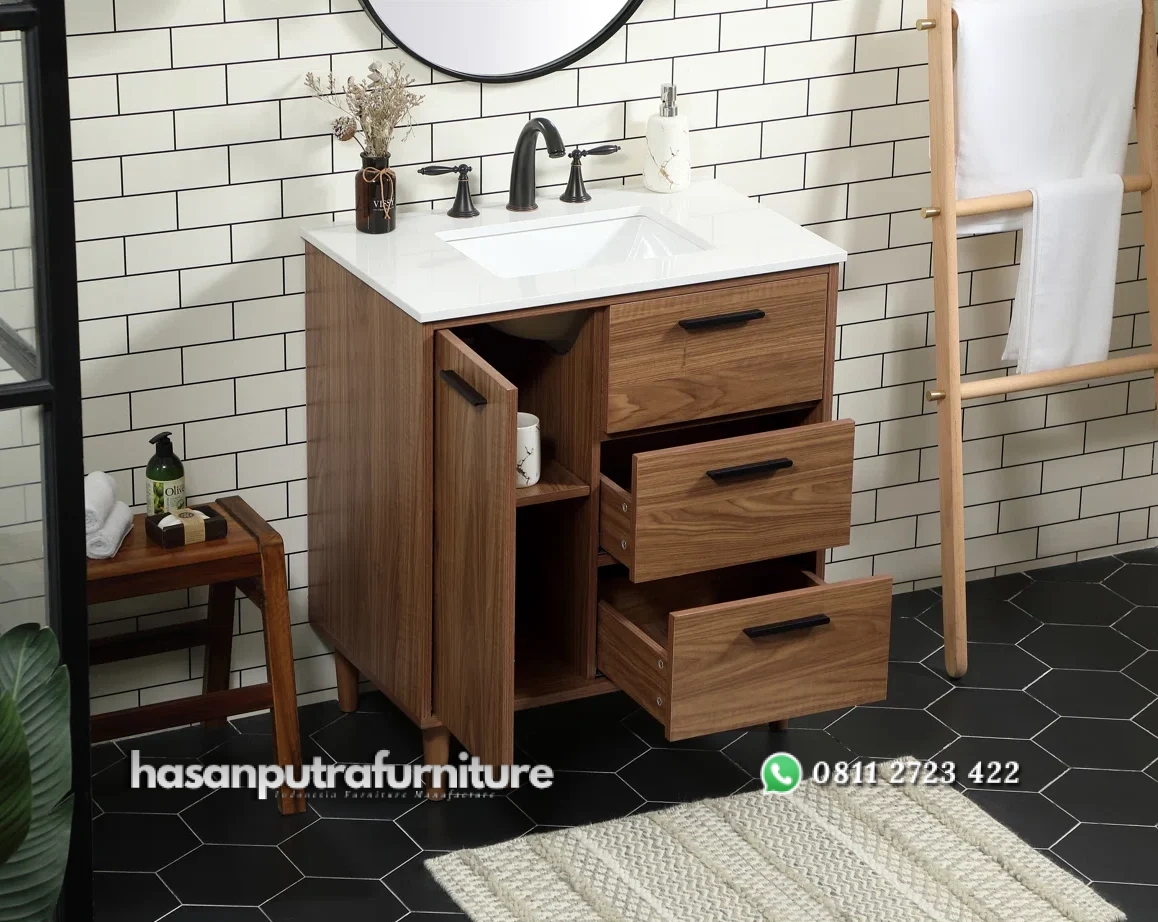 BALWIN Wastafel Cabinet Retro Kayu Jati Minimalis Hasan Putra Furniture Jepara - Indonesia Furniture 2 BALWIN Wastafel Cabinet Retro Kayu Jati Minimalis Hasan Putra Furniture Jepara - Indonesia Furniture - Gambar 2