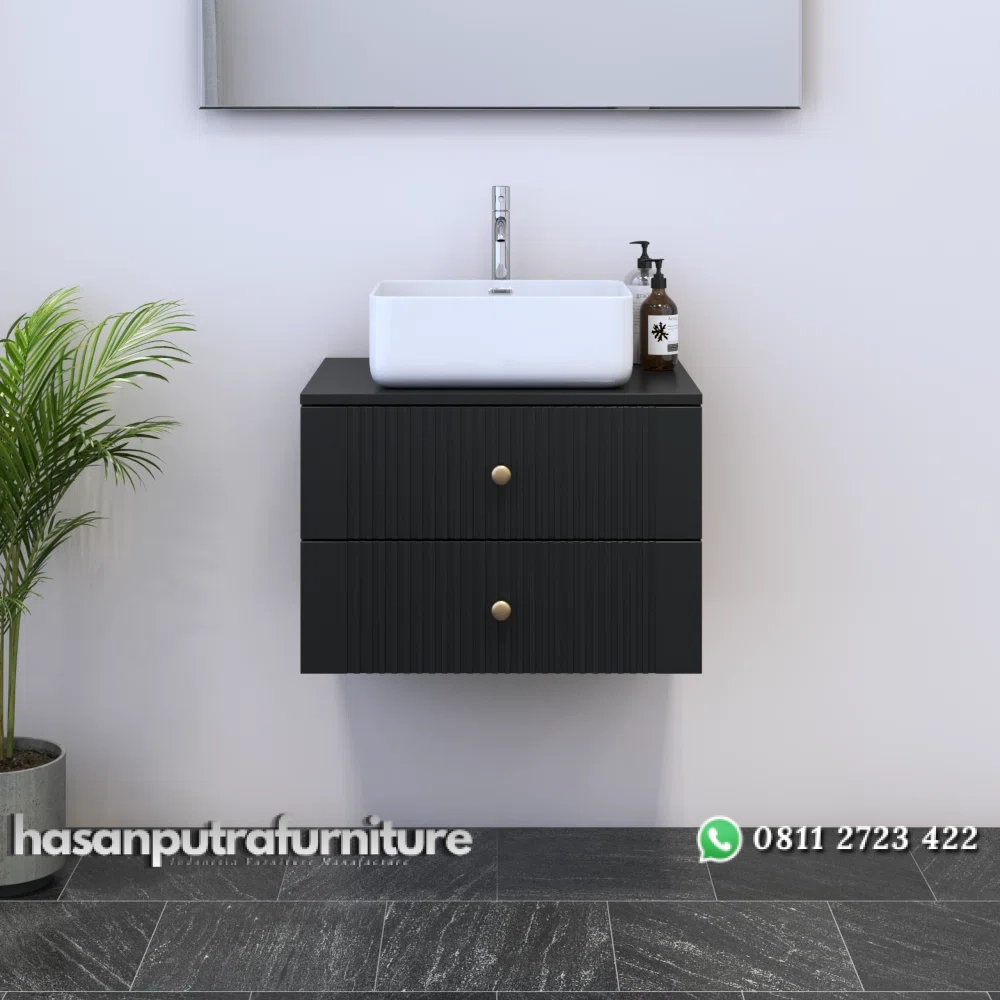 BORNEO Wastafel Kabinet Minimalis 2 Laci Cat Duco Hasan Putra Furniture Jepara - Indonesia Furniture 1 BORNEO Wastafel Kabinet Minimalis 2 Laci Cat Duco Hasan Putra Furniture Jepara - Indonesia Furniture