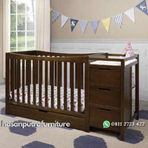 Baby Box Kayu Jati Multifungsi Hasan Putra Furniture Jepara - Indonesia Furniture