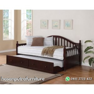 Bale Bale Sorong Jati Minimalis Hasan Putra Furniture Jepara - Indonesia Furniture