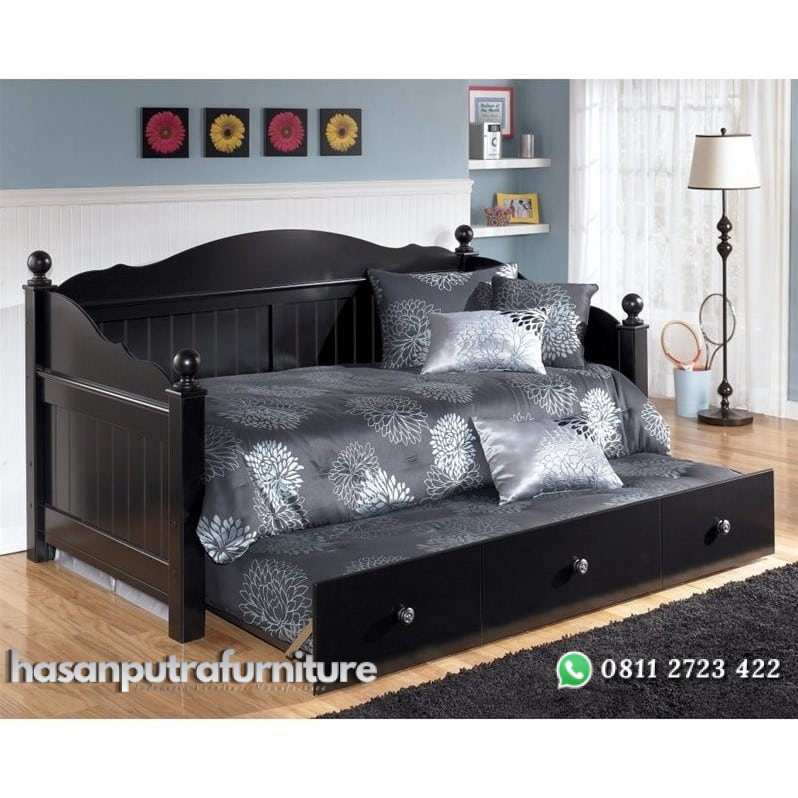 Bale Bale Sorong Kayu Jati Minimalis Hasan Putra Furniture Jepara - Indonesia Furniture 2 Bale Bale Sorong Kayu Jati Minimalis Hasan Putra Furniture Jepara - Indonesia Furniture - Gambar 2