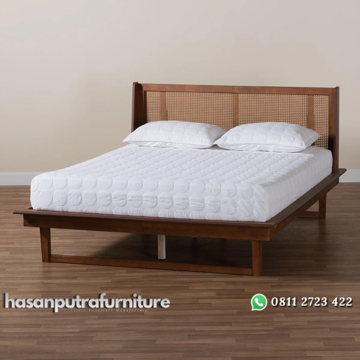 Bricellyn Tempat Tidur Rotan Kayu Jati Minimalis Hasan Putra Furniture Jepara - Indonesia Furniture 2 Bricellyn Tempat Tidur Rotan Kayu Jati Minimalis Hasan Putra Furniture Jepara - Indonesia Furniture - Gambar 2