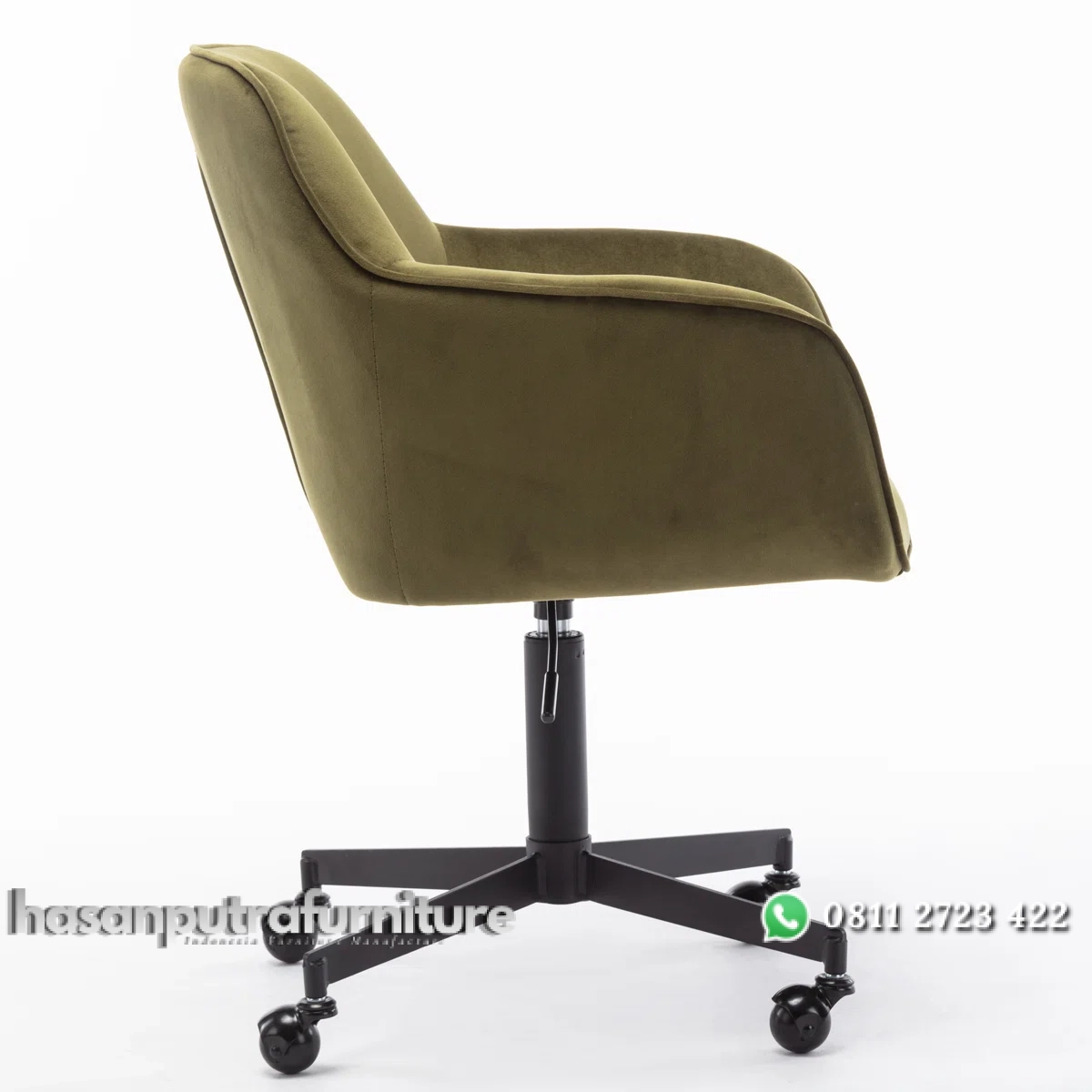 Brisbane Kursi Kerja Kantor Kain Beludru Minimalis Hasan Putra Furniture Jepara - Indonesia Furniture 4 Brisbane Kursi Kerja Kantor Kain Beludru Minimalis Hasan Putra Furniture Jepara - Indonesia Furniture - Gambar 4
