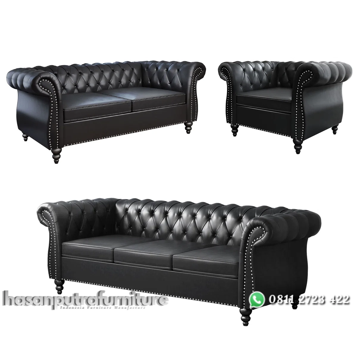 Brisny Set Sofa Tamu Chesterfield Terbaru Minimalis Hasan Putra Furniture Jepara - Indonesia Furniture 2 Brisny Set Sofa Tamu Chesterfield Terbaru Minimalis Hasan Putra Furniture Jepara - Indonesia Furniture - Gambar 2