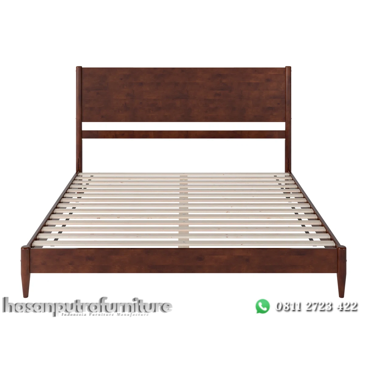 Bromyn Tempat Tidur Retro Kayu Jati Minimalis Terbaru Hasan Putra Furniture Jepara - Indonesia Furniture 3 Bromyn Tempat Tidur Retro Kayu Jati Minimalis Terbaru Hasan Putra Furniture Jepara - Indonesia Furniture - Gambar 3
