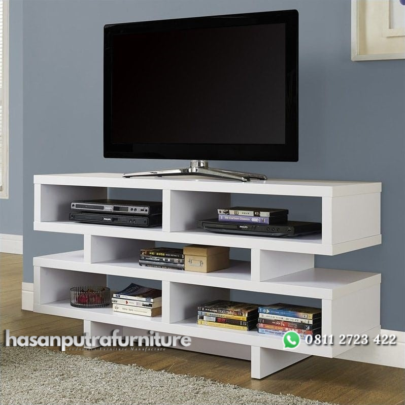 Bufet TV Cat Duco Putih Minimalis Hasan Putra Furniture Jepara - Indonesia Furniture 1 Bufet TV Cat Duco Putih Minimalis Hasan Putra Furniture Jepara - Indonesia Furniture