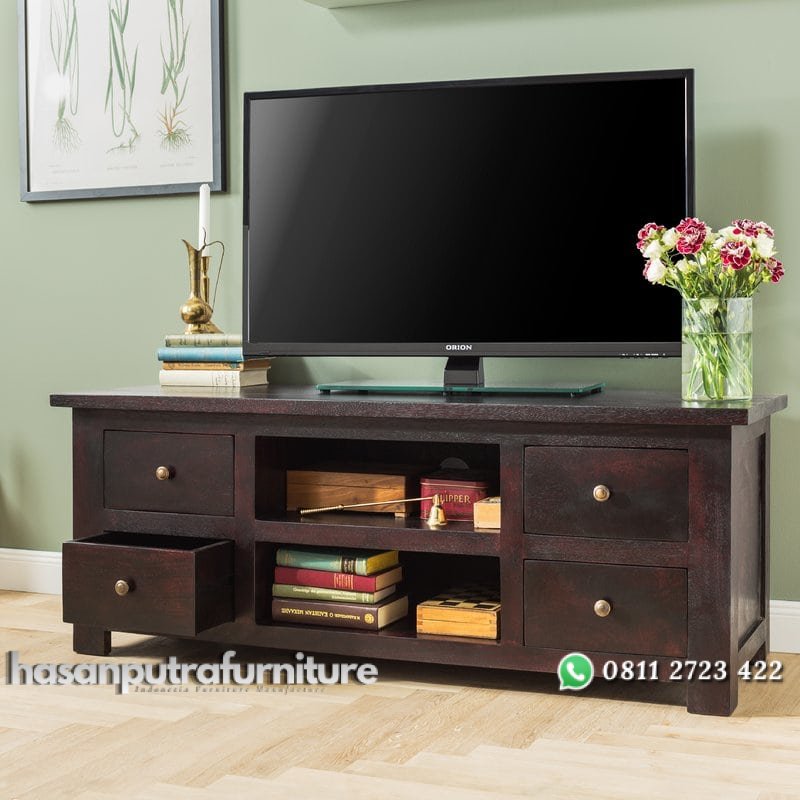 Bufet TV Kayu Jati Jepara Minimalis Hasan Putra Furniture Jepara - Indonesia Furniture 1 Bufet TV Kayu Jati Jepara Minimalis Hasan Putra Furniture Jepara - Indonesia Furniture