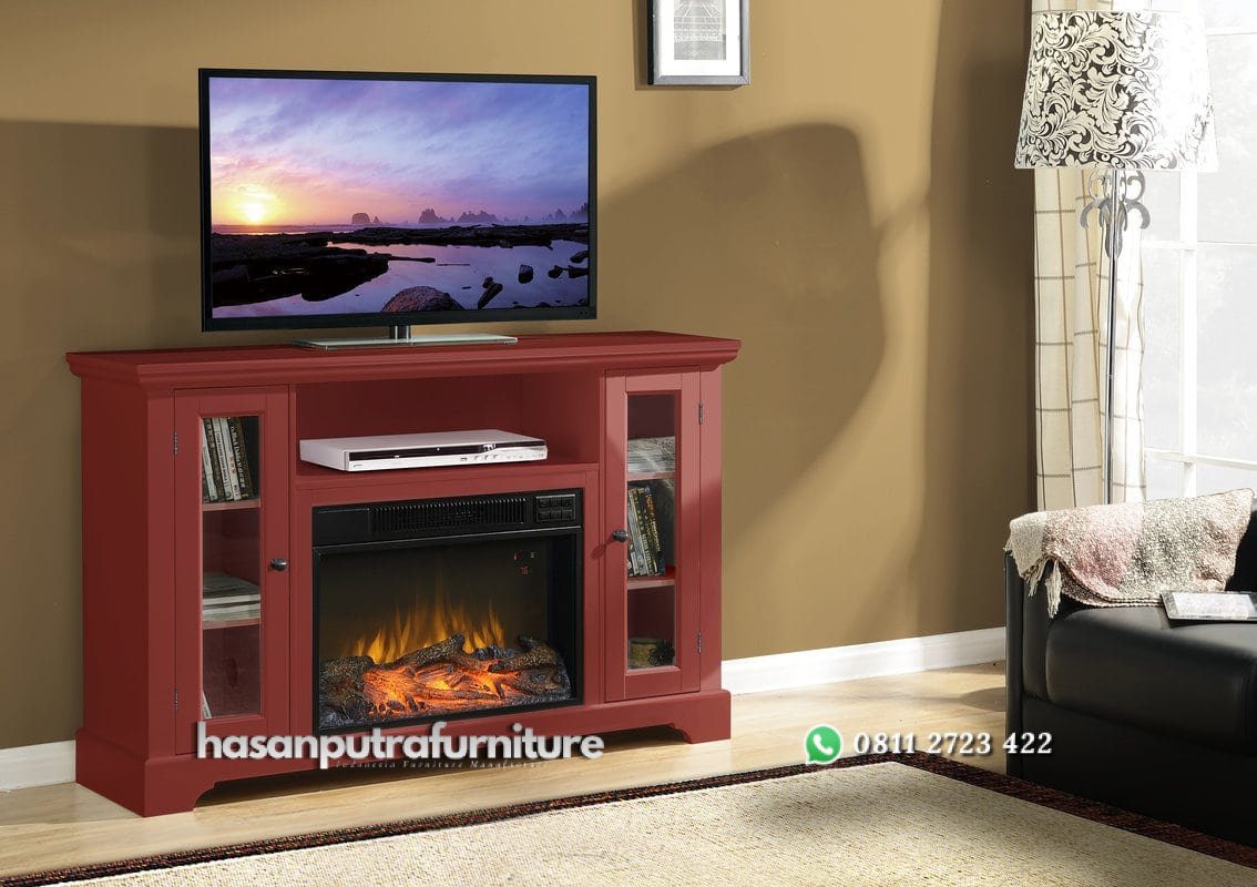 Bufet TV Kayu Warna Merah Minimalis Hasan Putra Furniture Jepara - Indonesia Furniture 2 Bufet TV Kayu Warna Merah Minimalis Hasan Putra Furniture Jepara - Indonesia Furniture - Gambar 2