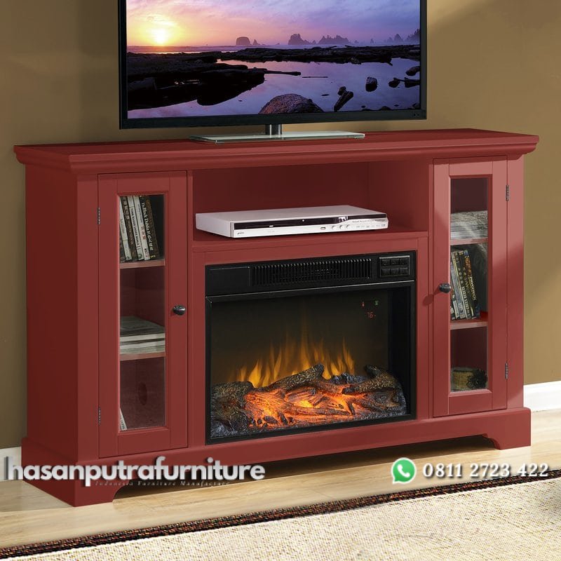Bufet TV Kayu Warna Merah Minimalis Hasan Putra Furniture Jepara - Indonesia Furniture 1 Bufet TV Kayu Warna Merah Minimalis Hasan Putra Furniture Jepara - Indonesia Furniture