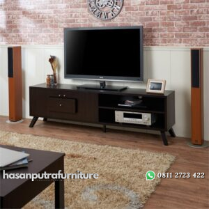 Bufet TV Minimalis Kayu Jati Hasan Putra Furniture Jepara - Indonesia Furniture