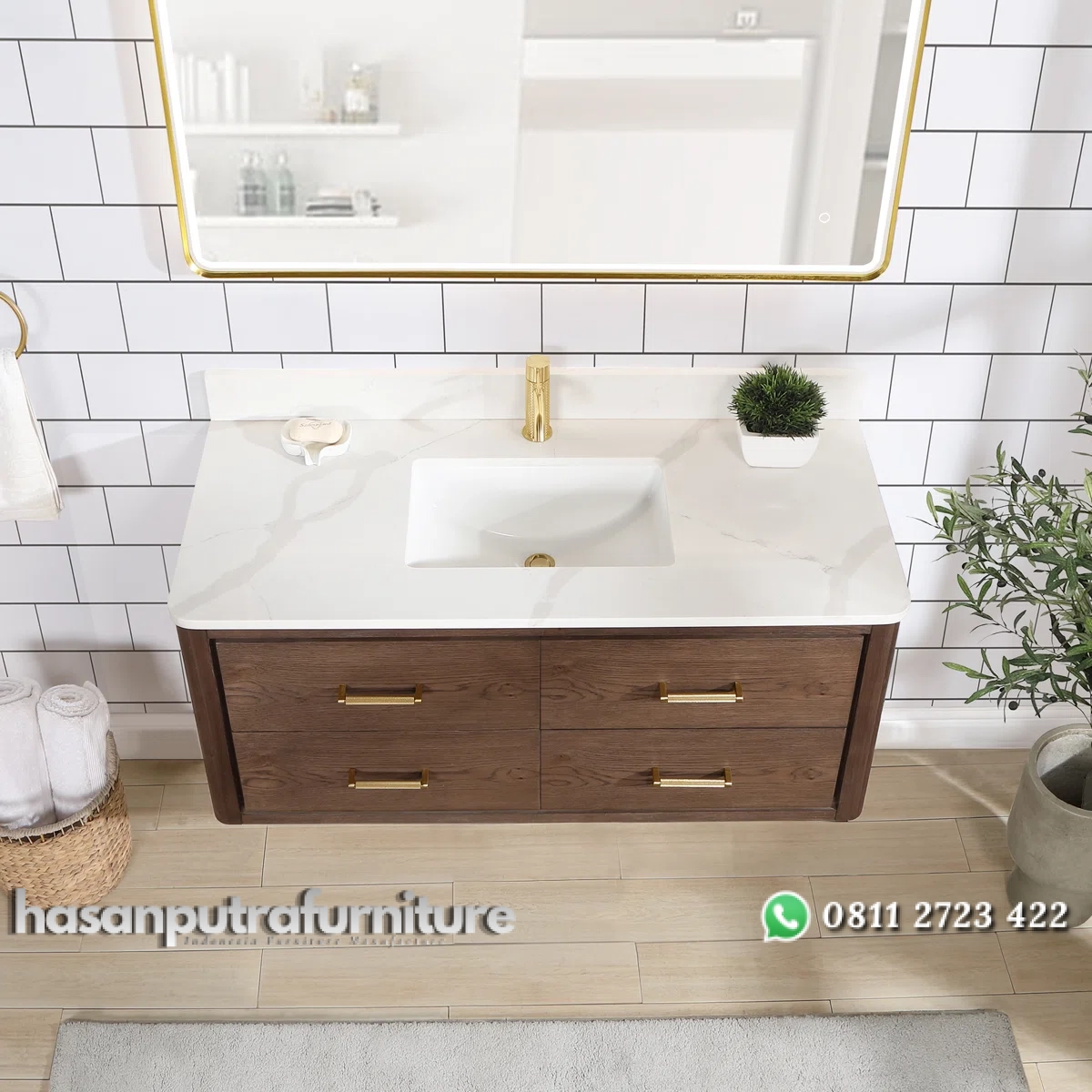 CRISTO Wastafel Kamar Mandi Kayu Jati Minimalis Modern Hasan Putra Furniture Jepara - Indonesia Furniture 3 CRISTO Wastafel Kamar Mandi Kayu Jati Minimalis Modern Hasan Putra Furniture Jepara - Indonesia Furniture - Gambar 3