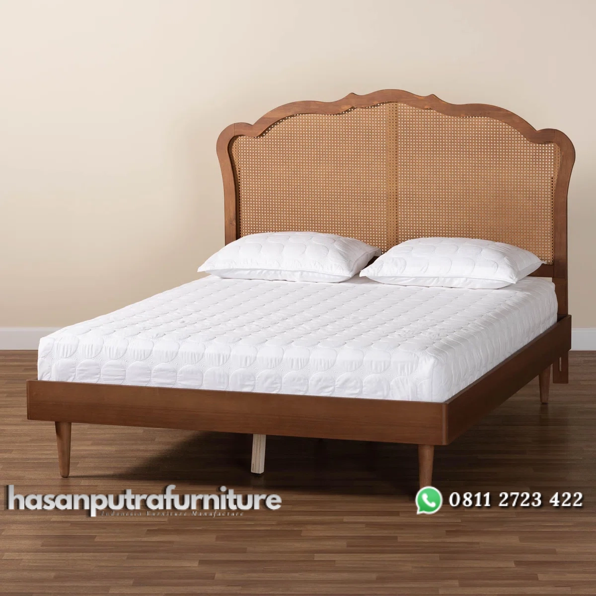 Casheena Tempat Tidur Rotan Minimalis Kayu Jati Hasan Putra Furniture Jepara - Indonesia Furniture 2 Casheena Tempat Tidur Rotan Minimalis Kayu Jati Hasan Putra Furniture Jepara - Indonesia Furniture - Gambar 2