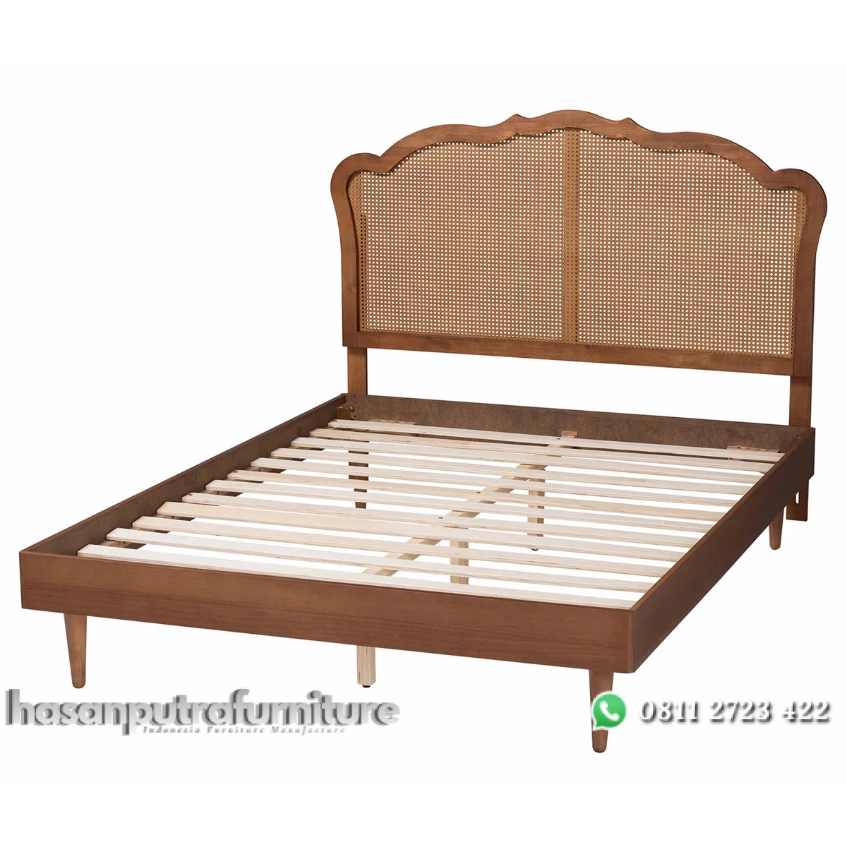 Casheena Tempat Tidur Rotan Minimalis Kayu Jati Hasan Putra Furniture Jepara - Indonesia Furniture 3 Casheena Tempat Tidur Rotan Minimalis Kayu Jati Hasan Putra Furniture Jepara - Indonesia Furniture - Gambar 3