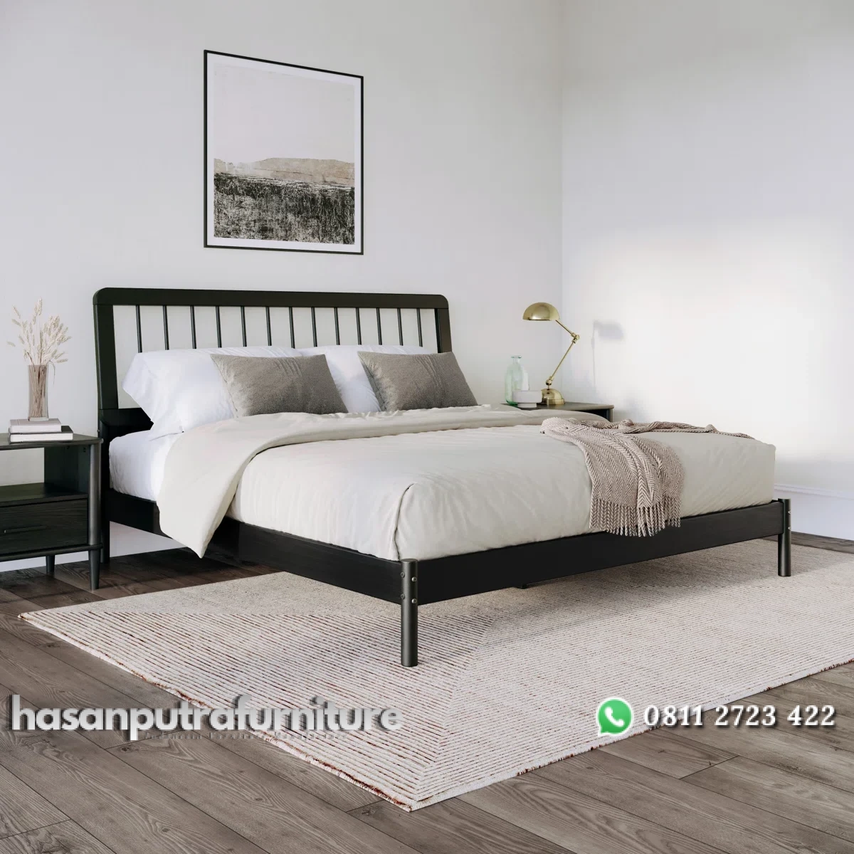 Catherine Tempat Tidur Kayu Jati Minimalis Modern Hasan Putra Furniture Jepara - Indonesia Furniture 1 Catherine Tempat Tidur Kayu Jati Minimalis Modern Hasan Putra Furniture Jepara - Indonesia Furniture