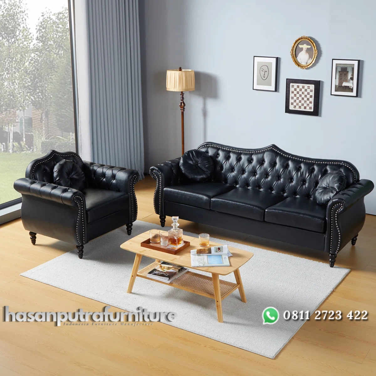Chamirra Set Sofa Tamu Klasik Desain Modern Kekinian Hasan Putra Furniture Jepara - Indonesia Furniture 2 Chamirra Set Sofa Tamu Klasik Desain Modern Kekinian Hasan Putra Furniture Jepara - Indonesia Furniture - Gambar 2