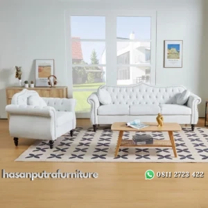 Cherrito Set Sofa Tamu Minimalis Klasik Kekinian Hasan Putra Furniture Jepara - Indonesia Furniture