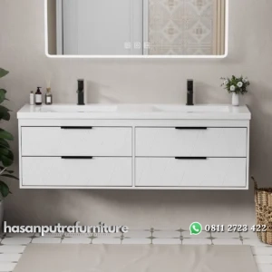 CIARRA Wastafel Kamar Mandi Bahan Plywood Minimalis Hasan Putra Furniture Jepara - Indonesia Furniture