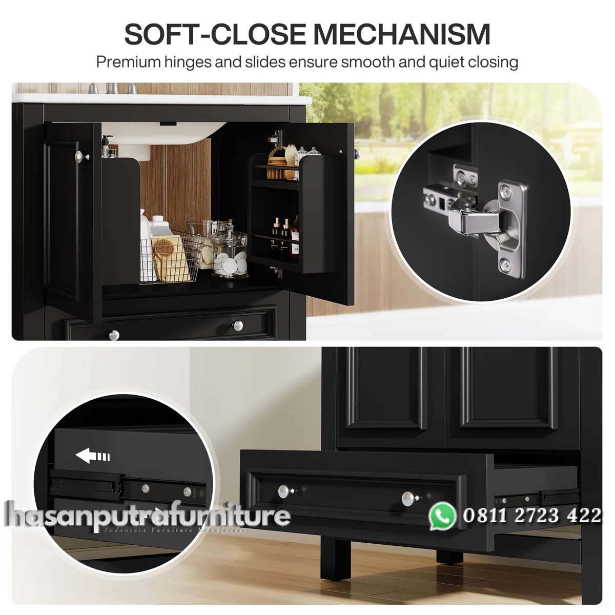 DEKA Wastafel Cabinet 2 Pintu Berlaci Cat Duco Minimalis Hasan Putra Furniture Jepara - Indonesia Furniture 2 DEKA Wastafel Cabinet 2 Pintu Berlaci Cat Duco Minimalis Hasan Putra Furniture Jepara - Indonesia Furniture - Gambar 2