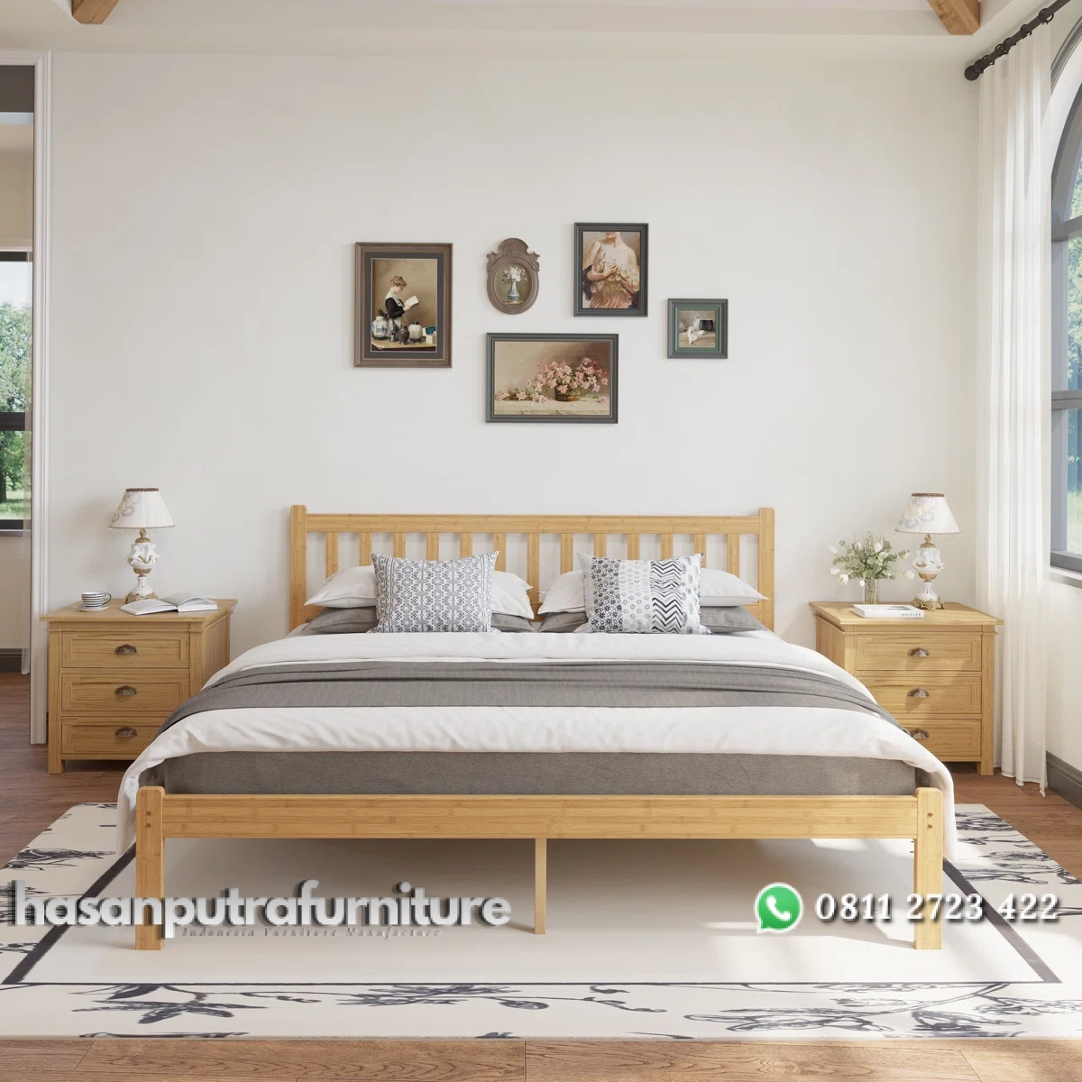 Elecnist Tempat Tidur Kayu Jati Minimalis Kekinian Hasan Putra Furniture Jepara - Indonesia Furniture 2 Elecnist Tempat Tidur Kayu Jati Minimalis Kekinian Hasan Putra Furniture Jepara - Indonesia Furniture - Gambar 2