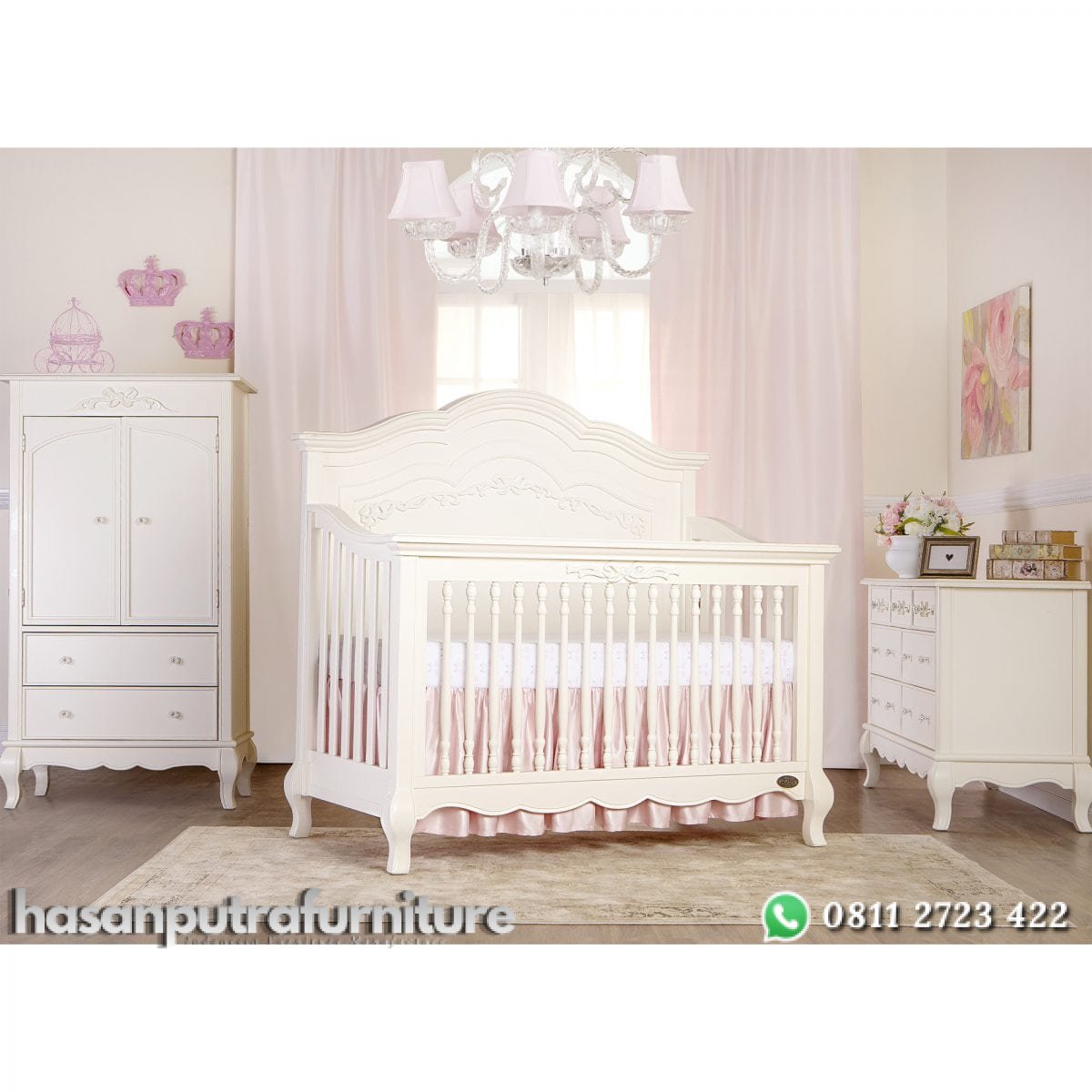 Tempat Tidur Bayi Perempuan JH-ID 49 Hasan Putra Furniture Jepara - Indonesia Furniture 3 Tempat Tidur Bayi Perempuan JH-ID 49 Hasan Putra Furniture Jepara - Indonesia Furniture - Gambar 3