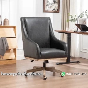 Geniuen Kursi Kerja Kantor Rustic Desain Minimalis Hasan Putra Furniture Jepara - Indonesia Furniture