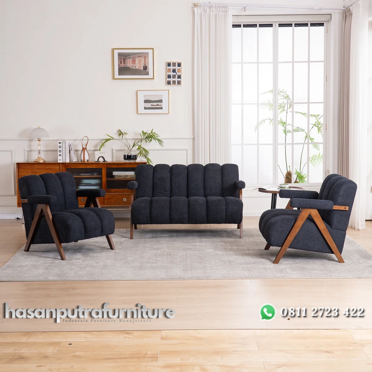George Callen Set Sofa Tamu Kekinian Kayu Jati Minimalis Hasan Putra Furniture Jepara - Indonesia Furniture 1 George Callen Set Sofa Tamu Kekinian Kayu Jati Minimalis Hasan Putra Furniture Jepara - Indonesia Furniture