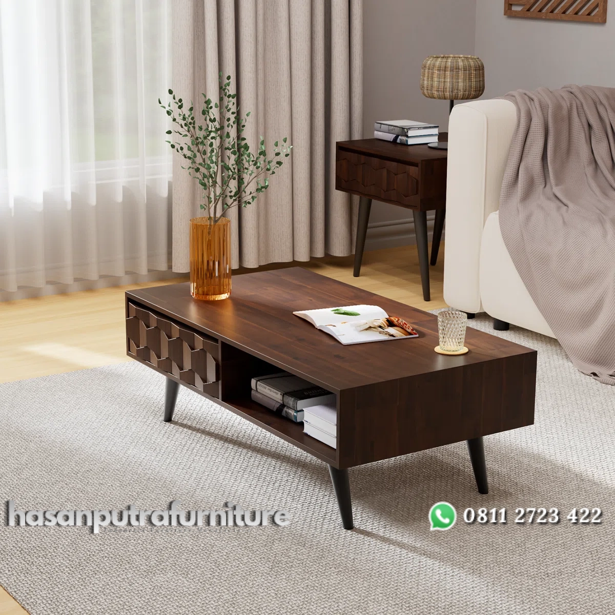 Georgina Meja Tamu Terbaru Unik Desain Minimalis Hasan Putra Furniture Jepara - Indonesia Furniture 2 Georgina Meja Tamu Terbaru Unik Desain Minimalis Hasan Putra Furniture Jepara - Indonesia Furniture - Gambar 2