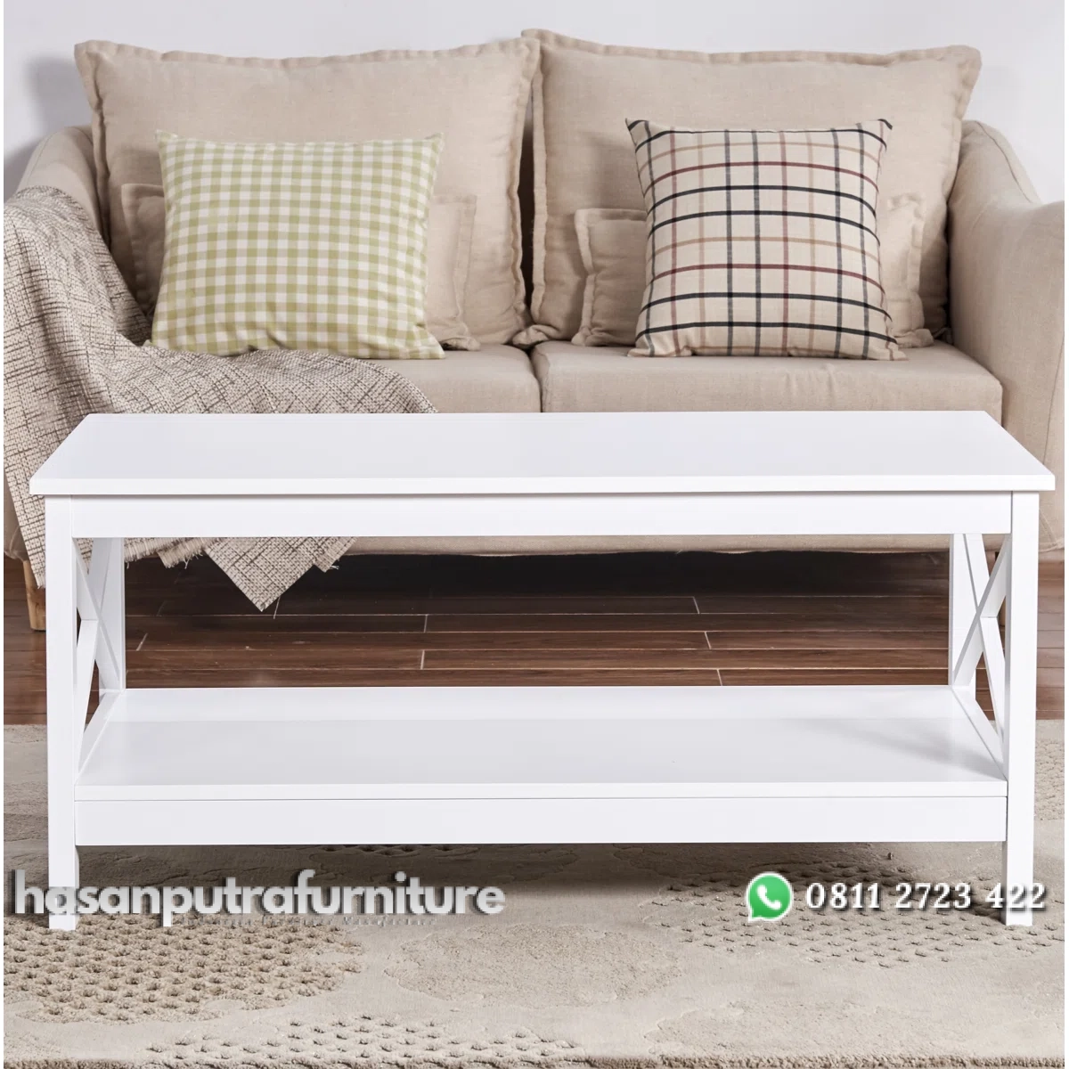 Gracie Meja Tamu Cat Duco Putih Desain Minimalis Hasan Putra Furniture Jepara - Indonesia Furniture 3 Gracie Meja Tamu Cat Duco Putih Desain Minimalis Hasan Putra Furniture Jepara - Indonesia Furniture - Gambar 3