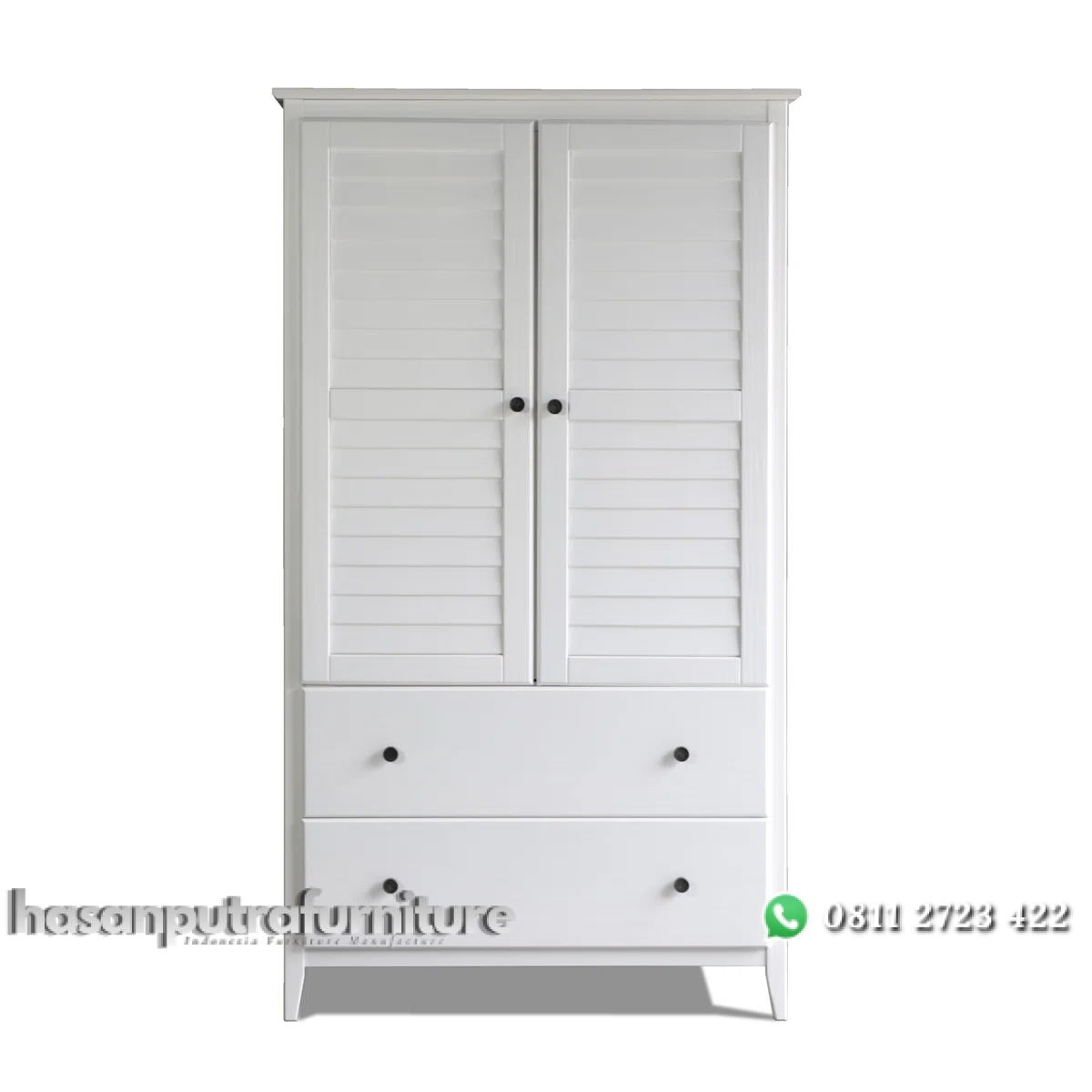Grianny Lemari Pakaian 2 Pintu Cat Duco Minimalis Hasan Putra Furniture Jepara - Indonesia Furniture 2 Grianny Lemari Pakaian 2 Pintu Cat Duco Minimalis Hasan Putra Furniture Jepara - Indonesia Furniture - Gambar 2