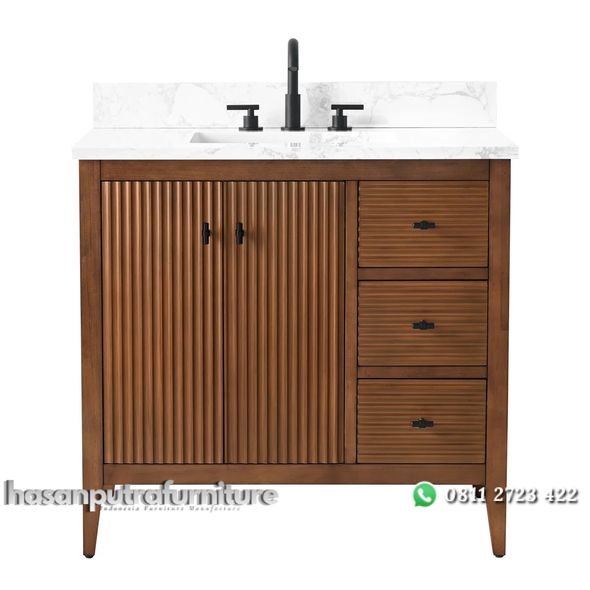 HARA Wastafel Cabinat Laci Kayu Jati Minimalis Hasan Putra Furniture Jepara - Indonesia Furniture 3 HARA Wastafel Cabinat Laci Kayu Jati Minimalis Hasan Putra Furniture Jepara - Indonesia Furniture - Gambar 3