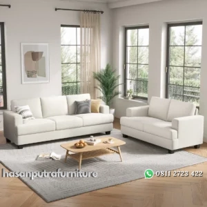 Harmanny Set Sofa Tamu Minimalis Modern Terbaru Hasan Putra Furniture Jepara - Indonesia Furniture