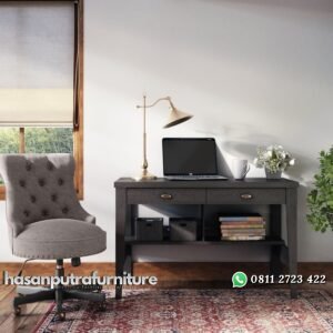 Meja Kerja Minimalis Dan Kursi Kerja Hidrolik Hasan Putra Furniture Jepara - Indonesia Furniture