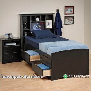 Tempat Tidur Anak Kayu JH-ID 32 Hasan Putra Furniture Jepara - Indonesia Furniture