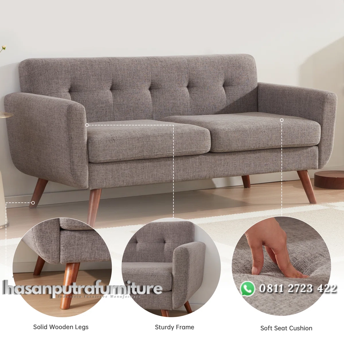 Jadier Sofa Tamu Retro Kayu Jati Minimalis Modern Hasan Putra Furniture Jepara - Indonesia Furniture 2 Jadier Sofa Tamu Retro Kayu Jati Minimalis Modern Hasan Putra Furniture Jepara - Indonesia Furniture - Gambar 2