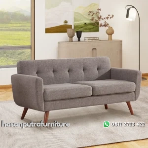 Jadier Sofa Tamu Retro Kayu Jati Minimalis Modern Hasan Putra Furniture Jepara - Indonesia Furniture