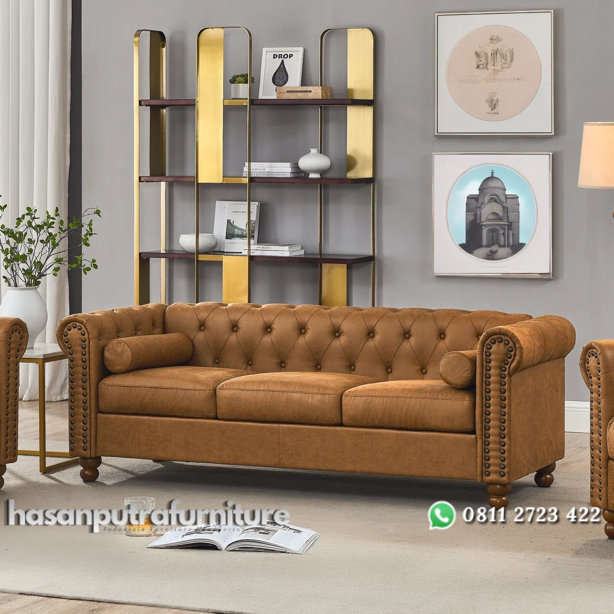 Jhosep Set Sofa Tamu Chesterfield Minimalis Modern Hasan Putra Furniture Jepara - Indonesia Furniture 2 Jhosep Set Sofa Tamu Chesterfield Minimalis Modern Hasan Putra Furniture Jepara - Indonesia Furniture - Gambar 2