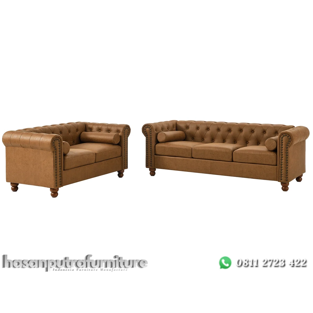 Jhosep Set Sofa Tamu Chesterfield Minimalis Modern Hasan Putra Furniture Jepara - Indonesia Furniture 3 Jhosep Set Sofa Tamu Chesterfield Minimalis Modern Hasan Putra Furniture Jepara - Indonesia Furniture - Gambar 3