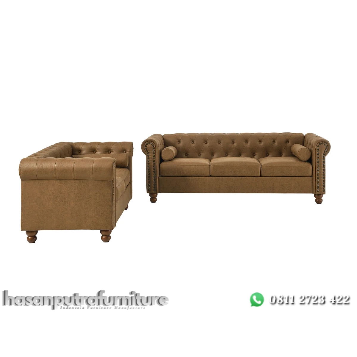 Jhosep Set Sofa Tamu Chesterfield Minimalis Modern Hasan Putra Furniture Jepara - Indonesia Furniture 4 Jhosep Set Sofa Tamu Chesterfield Minimalis Modern Hasan Putra Furniture Jepara - Indonesia Furniture - Gambar 4