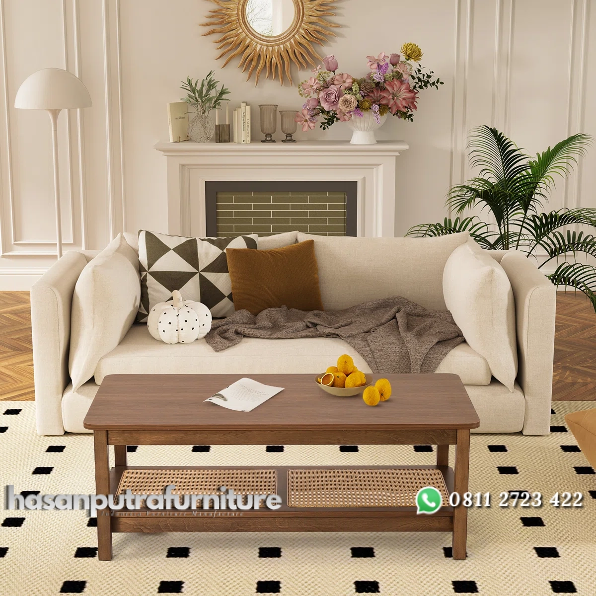 Jovinda Meja Tamu Unik Rotan Minimalis Modern Kayu Jati Hasan Putra Furniture Jepara - Indonesia Furniture 1 Jovinda Meja Tamu Unik Rotan Minimalis Modern Kayu Jati Hasan Putra Furniture Jepara - Indonesia Furniture
