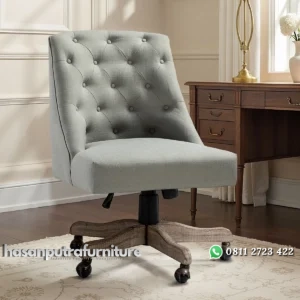 Jovinta Kursi Kantor Kayu Jati Minimalis Terbaru Hasan Putra Furniture Jepara - Indonesia Furniture