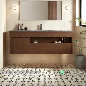 KELLY Wastafel Kamar Mandi Desain Minimalis Modern Hasan Putra Furniture Jepara - Indonesia Furniture